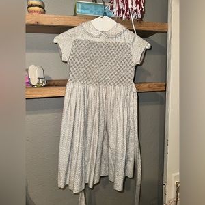 Isabel Garretón dress, size 4, long, daughter wore for several szn, silver